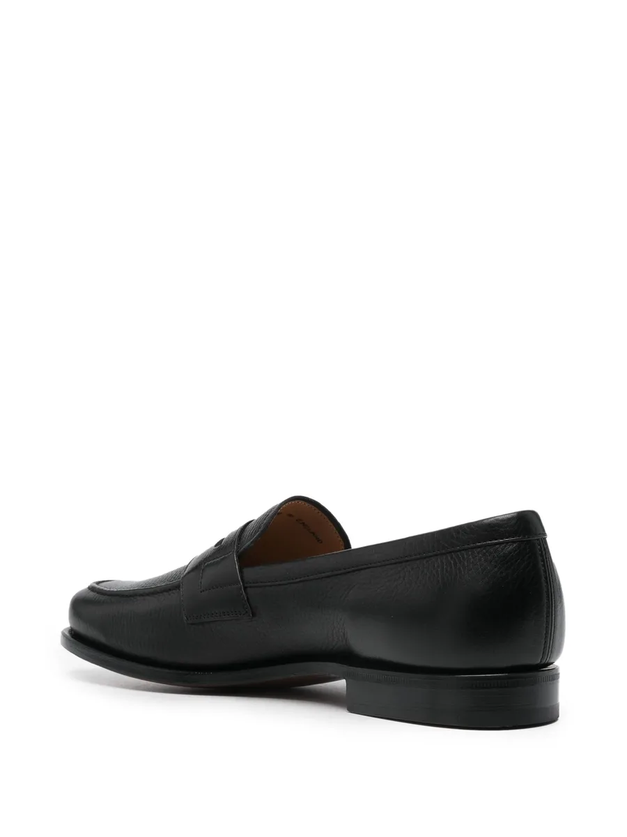 penny-slot leather loafers 6