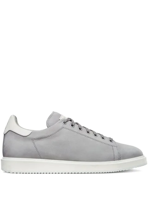 leather sneakers