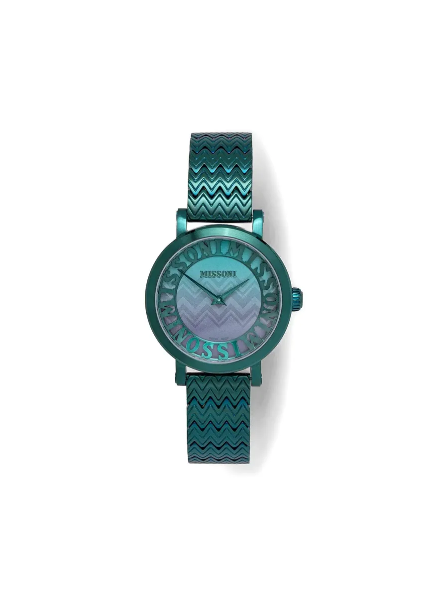 наручные часы Zigzag Teal 36 мм 2