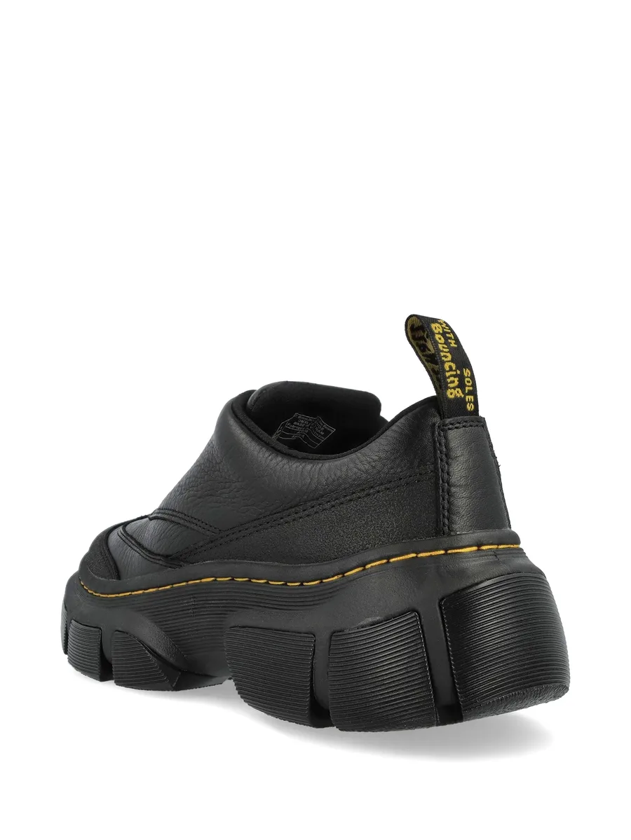DMXL zip platform leather shoes 5