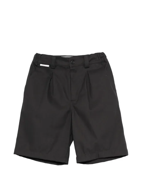 pleated shorts