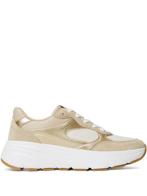 кожаные кроссовки