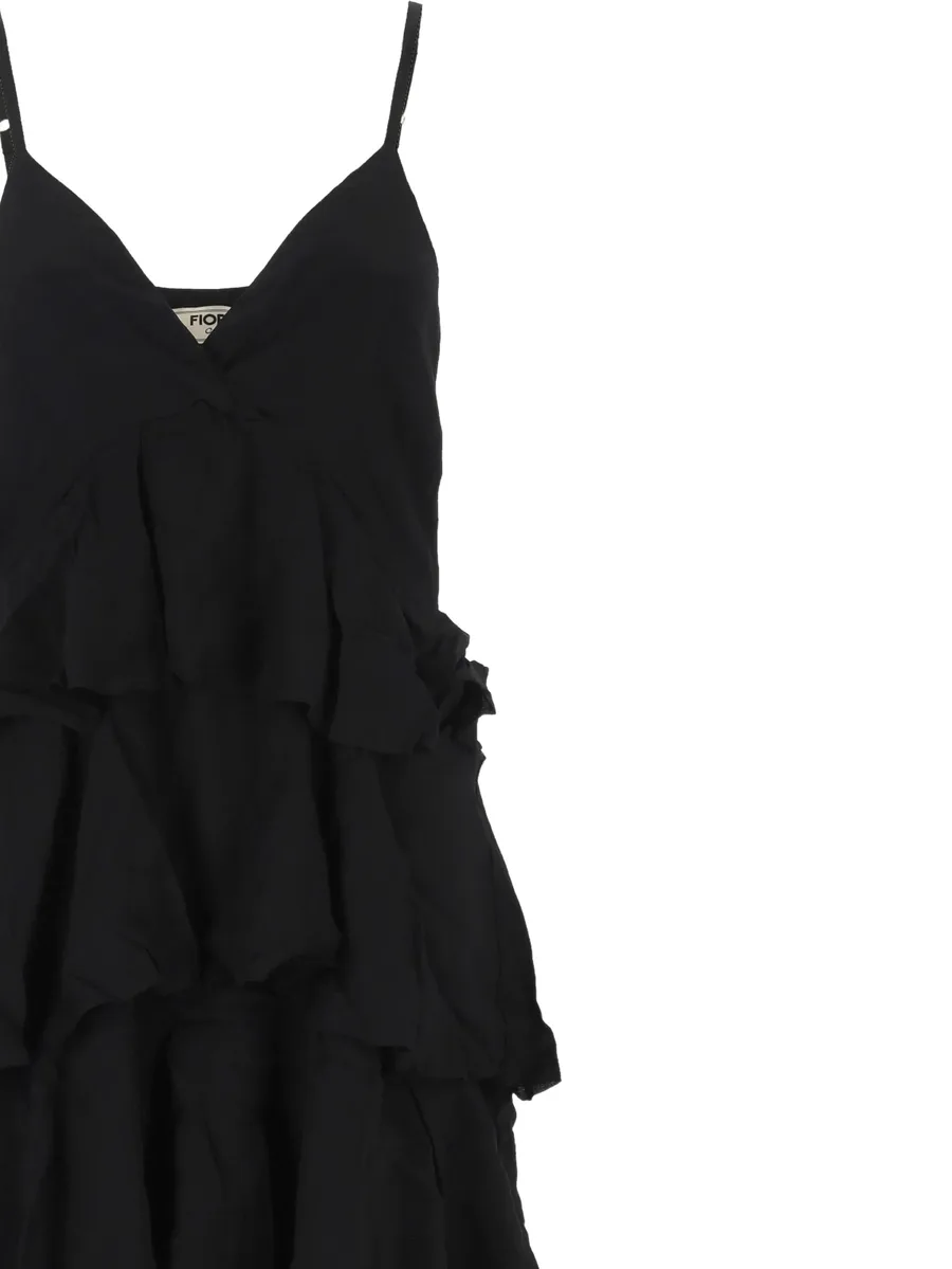 Midi ruffled tiered dress 6