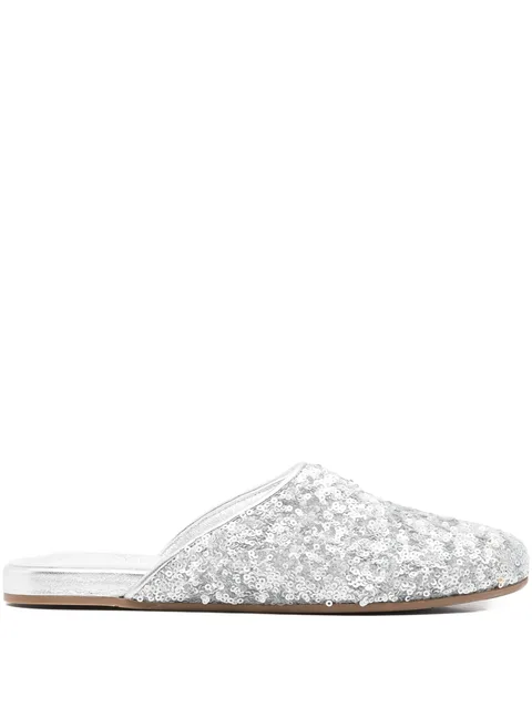 мюли The Slipper с пайетками