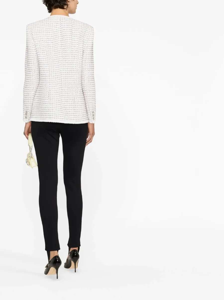 round-neck buttoned jacket 7