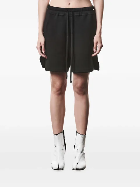 drawstring-waist shorts