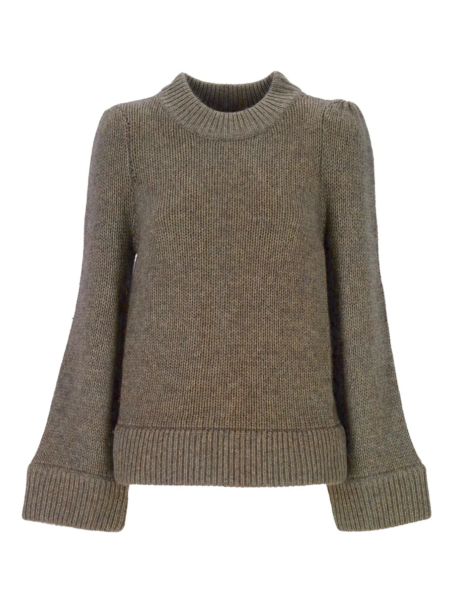 wool blend sweater 2