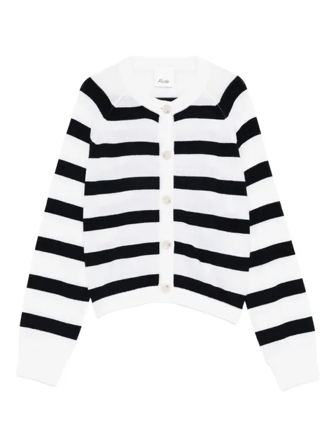 striped cardigan