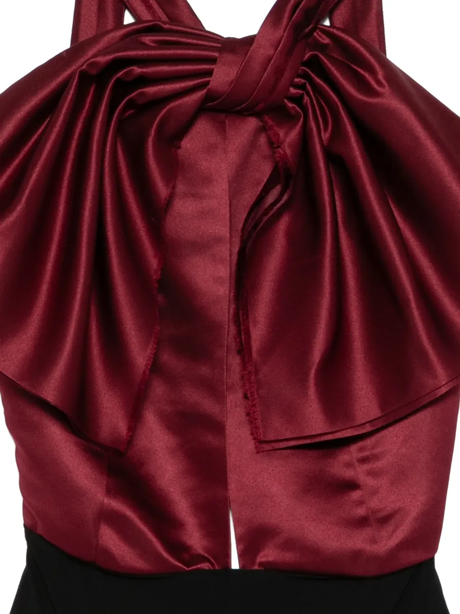 x Lia Aram bow-detail bodysuit 6