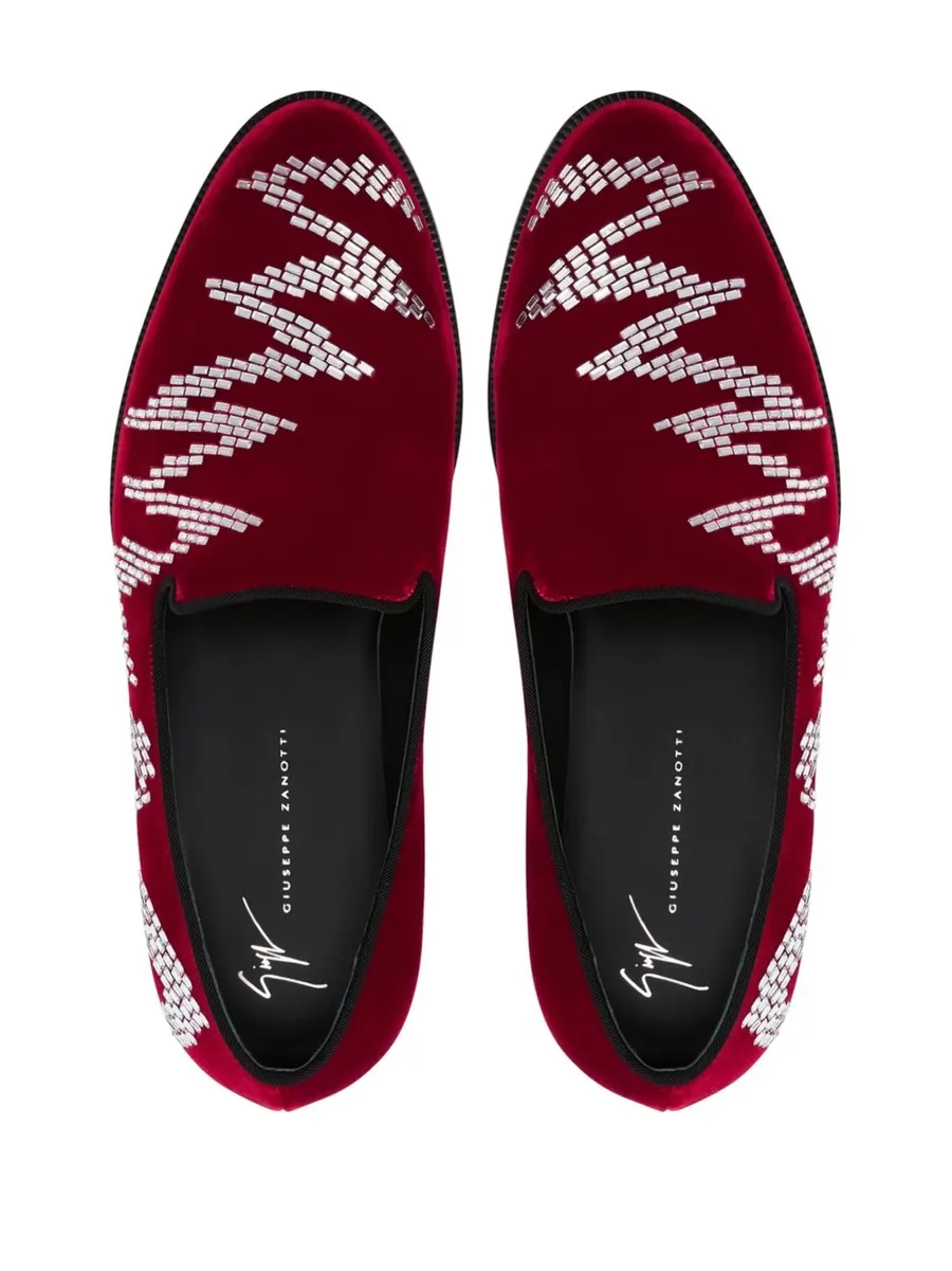 Jareth Shake embellished loafers 7