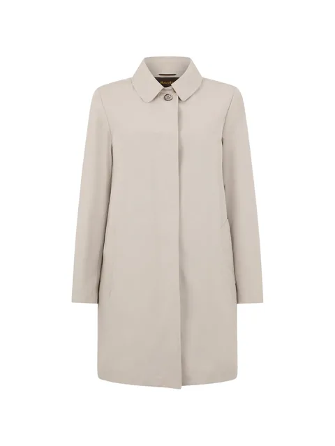 collared parka coat