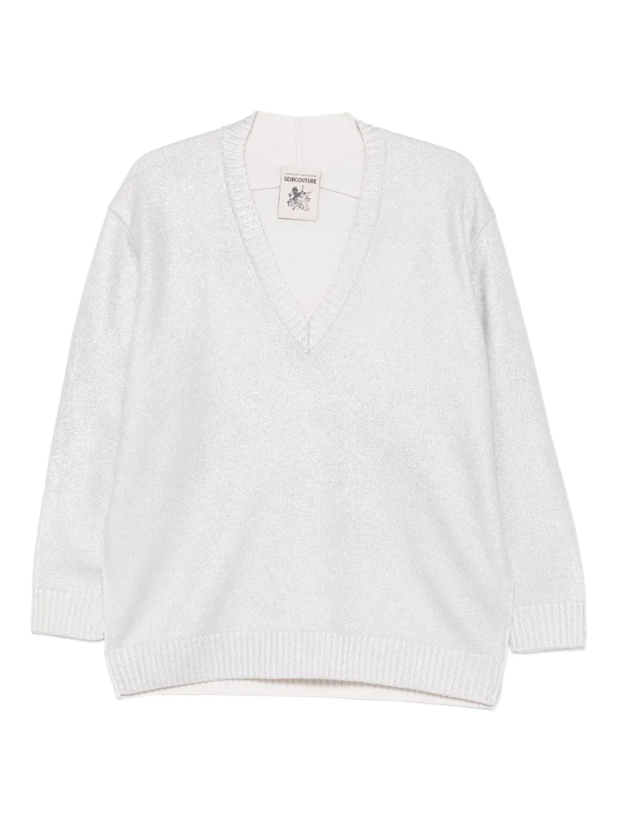 Faustina V-neck sweater 2