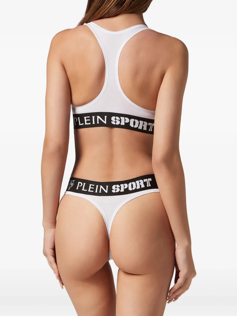 scratch-print logo-waistband underwear set 7