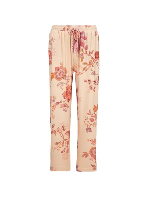 floral print loungewear trousers