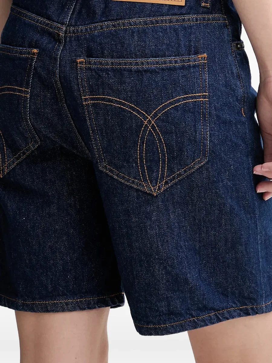 cotton denim shorts 5