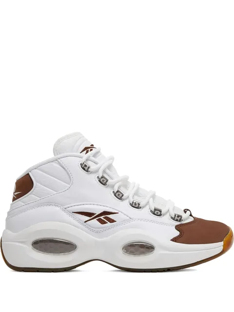 Question Mid "Mocha Toe" trainers