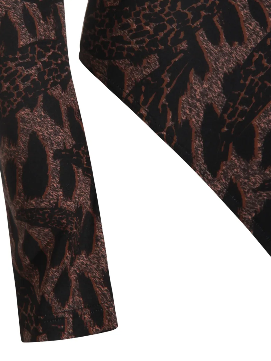long-sleeved animal-print bodie 6