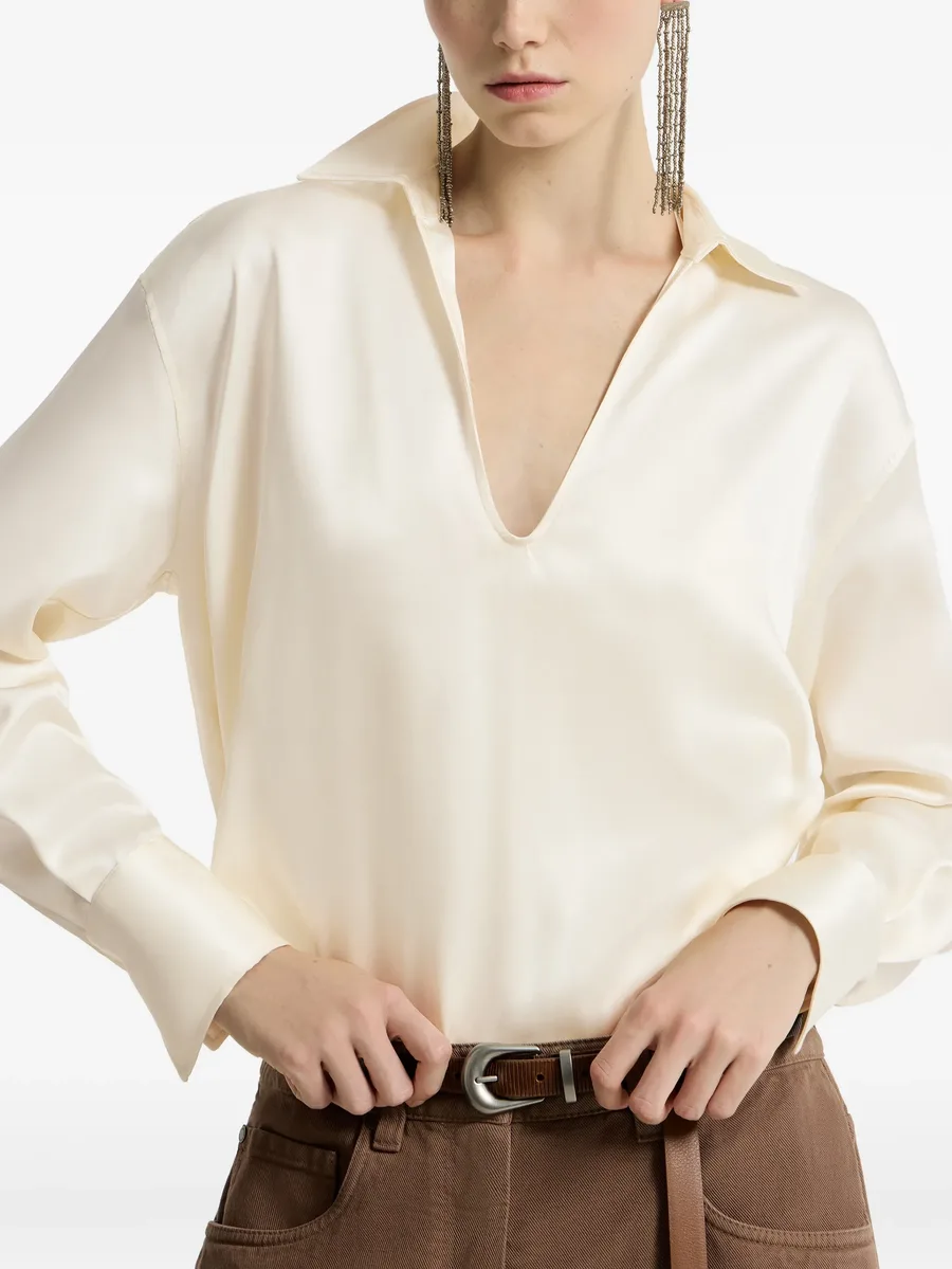 silk satin blouse 7