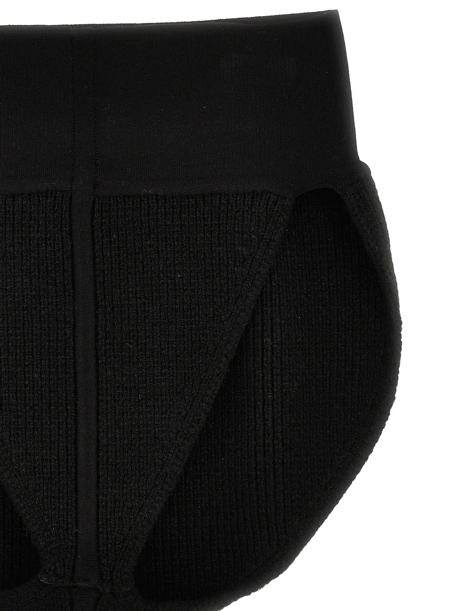 cashmere-blend high-waist ribbed panties 6