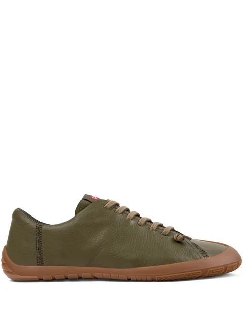Peu Path+ lace-up leather sneakers