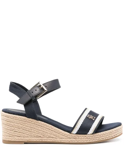 65mm TH-plaque wedge espadrilles