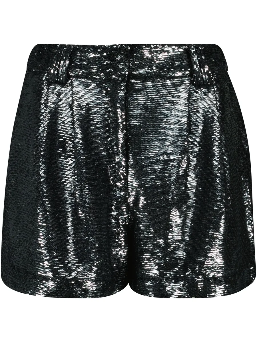 sequin-embellished shorts 2
