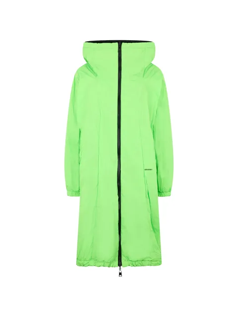 hooded coat