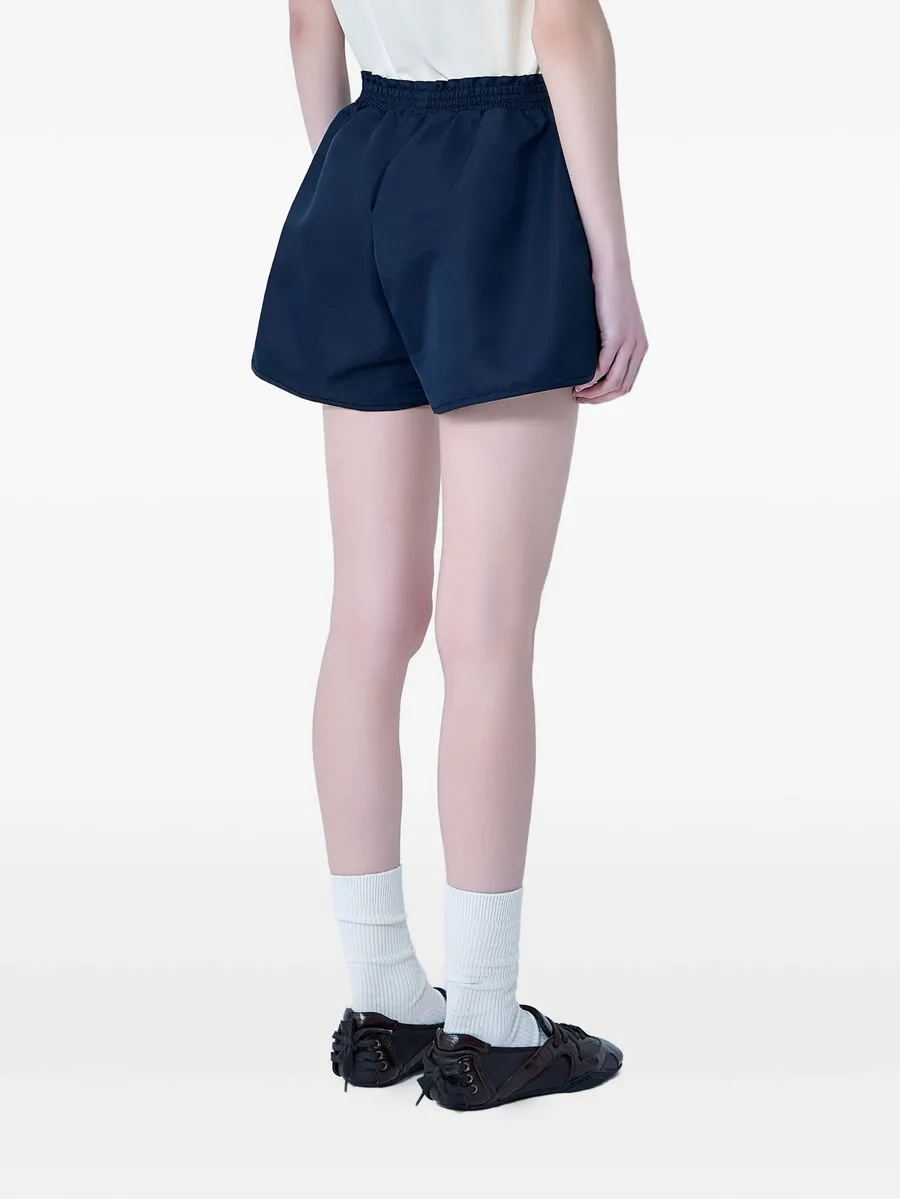 floral-embroidery shorts 5