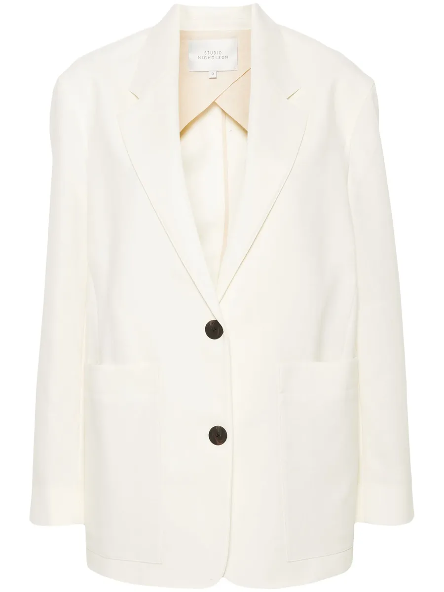 Conde single-breasted blazer 1