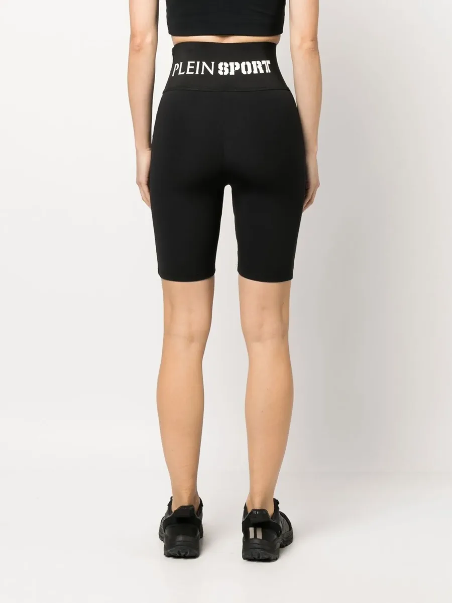 logo-waistband cycling shorts 7