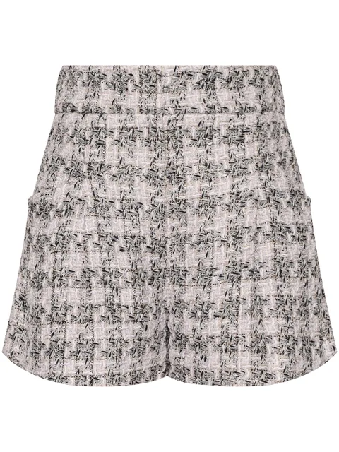 Gannu tweed shorts
