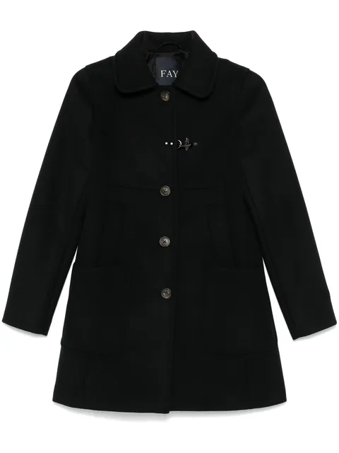 однобортное пальто