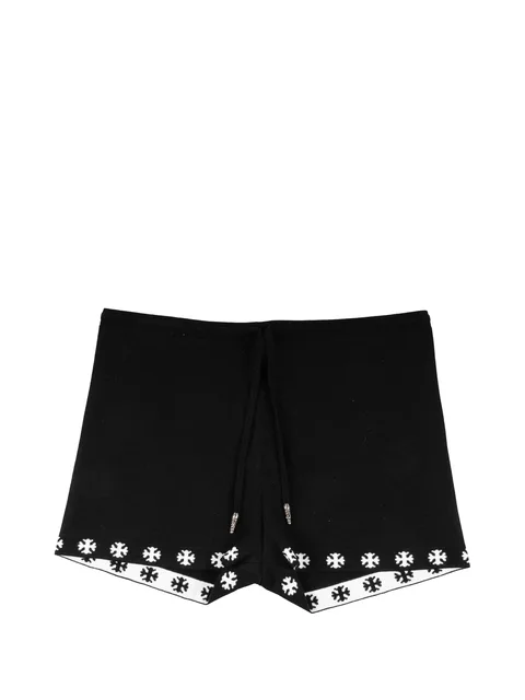 шорты BoyShorts с кулиской и принтом
