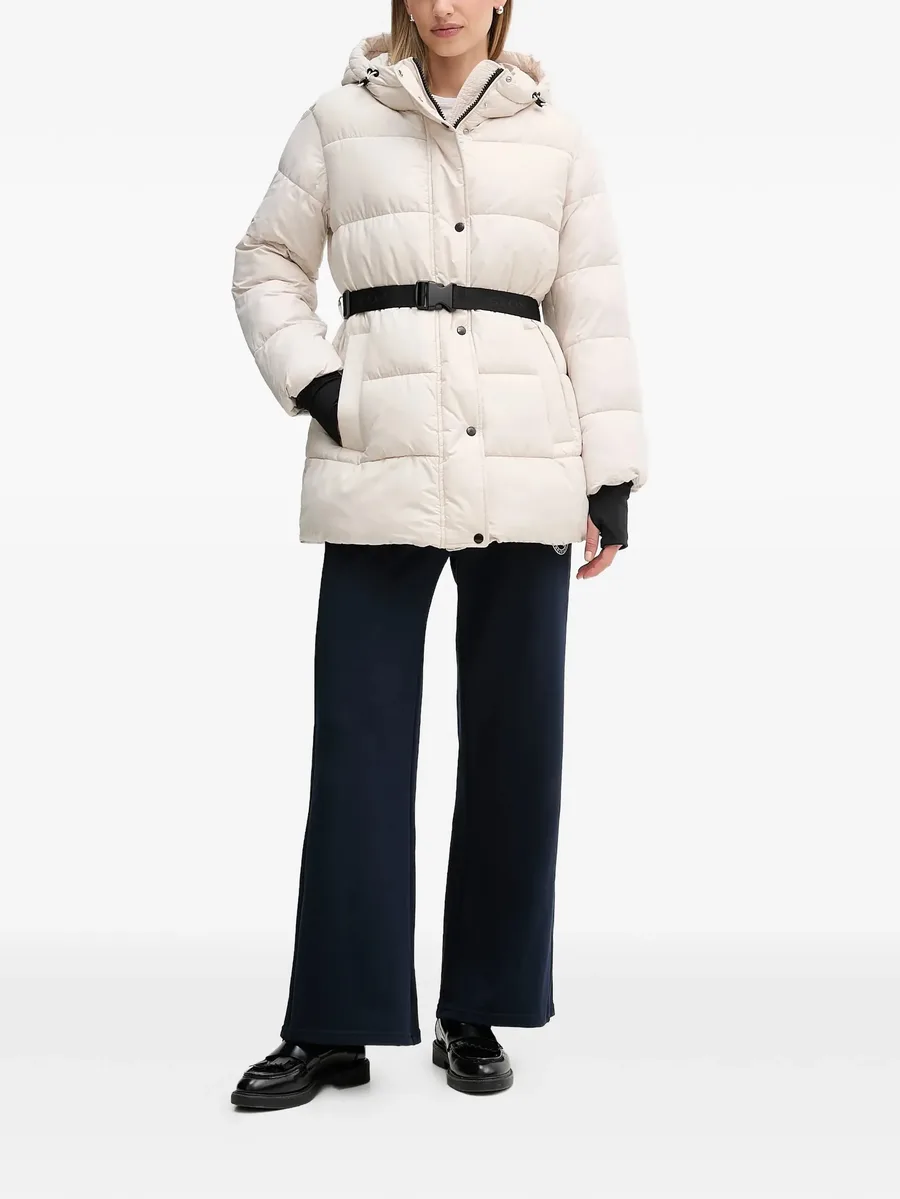 Spherica hooded belted parka 3