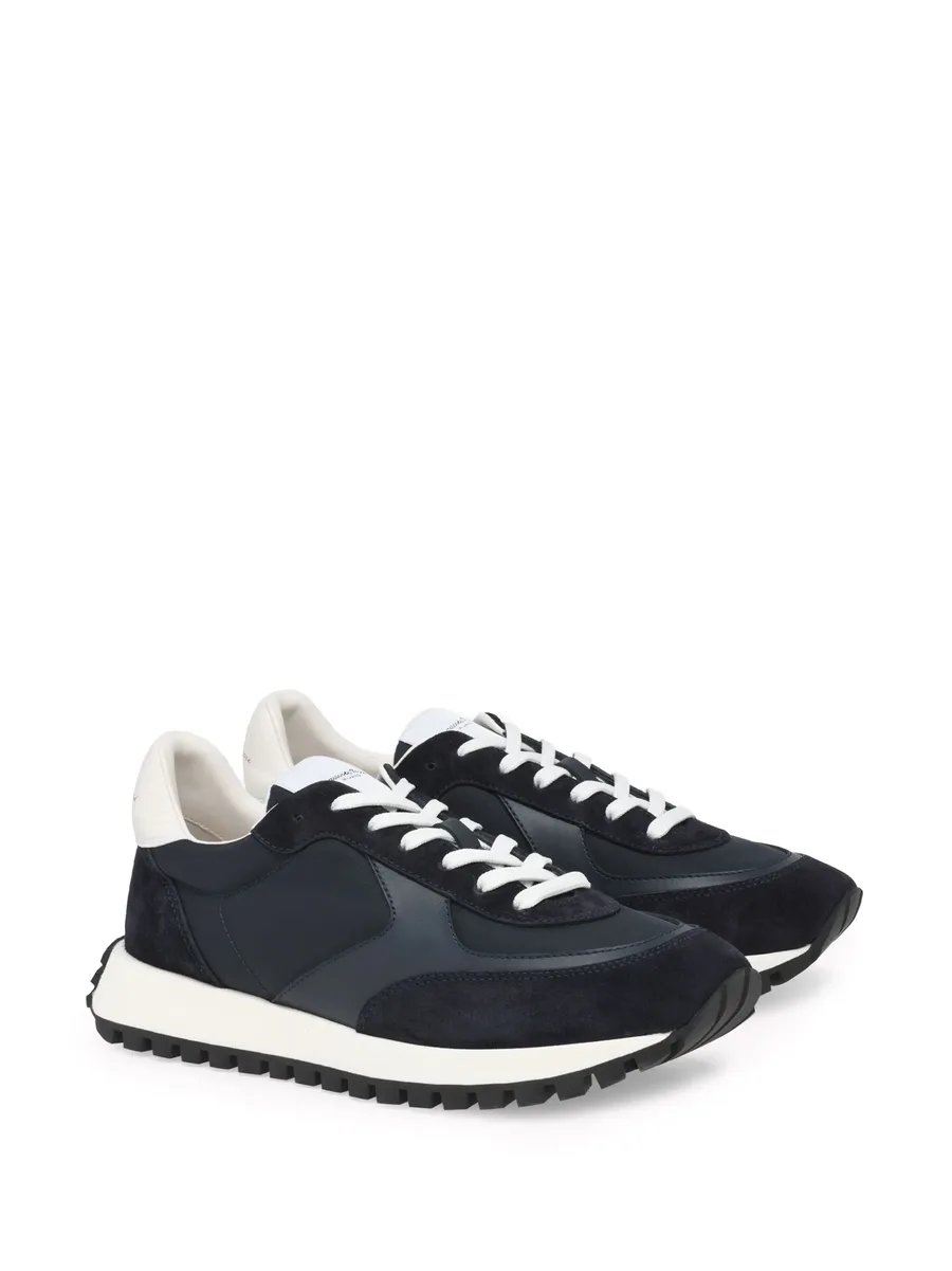 Gravel panelled sneakers 4