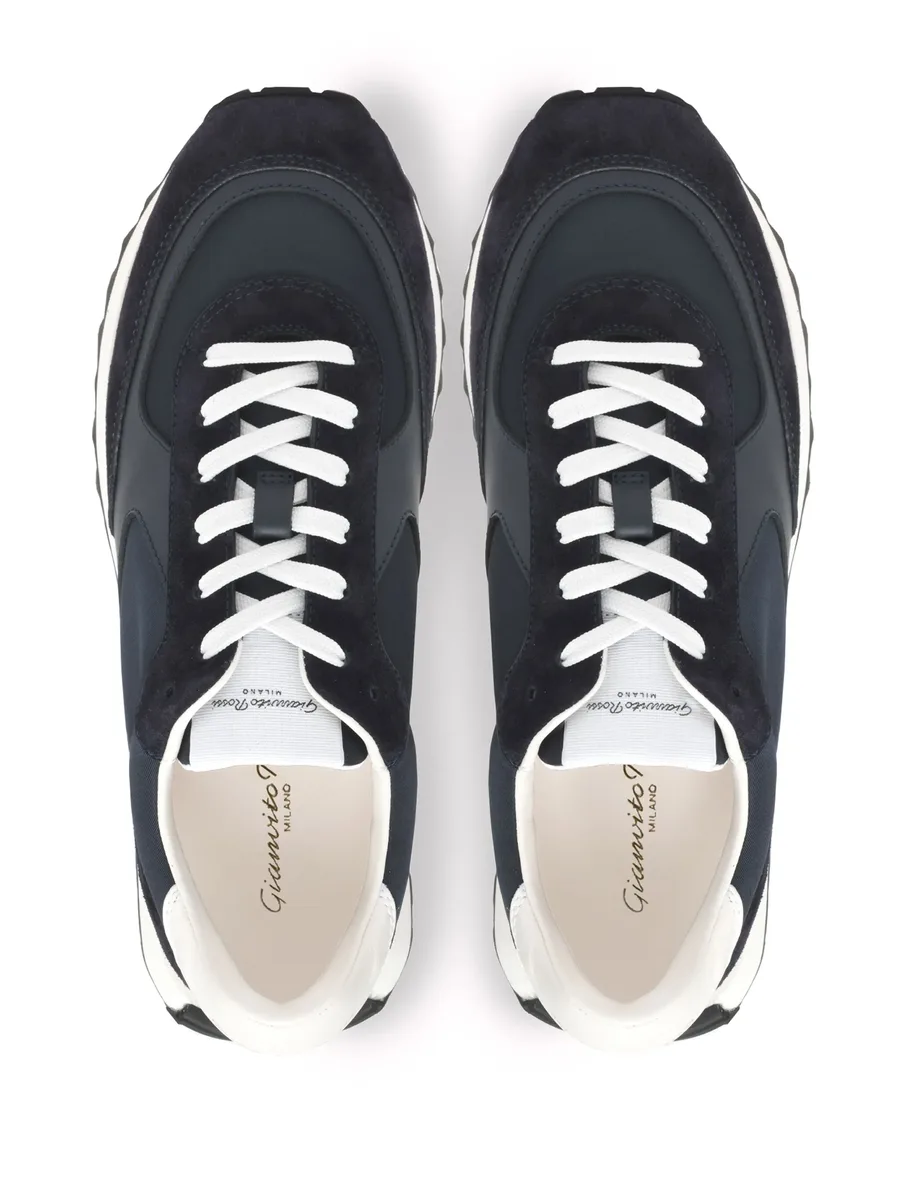 Gravel panelled sneakers 6