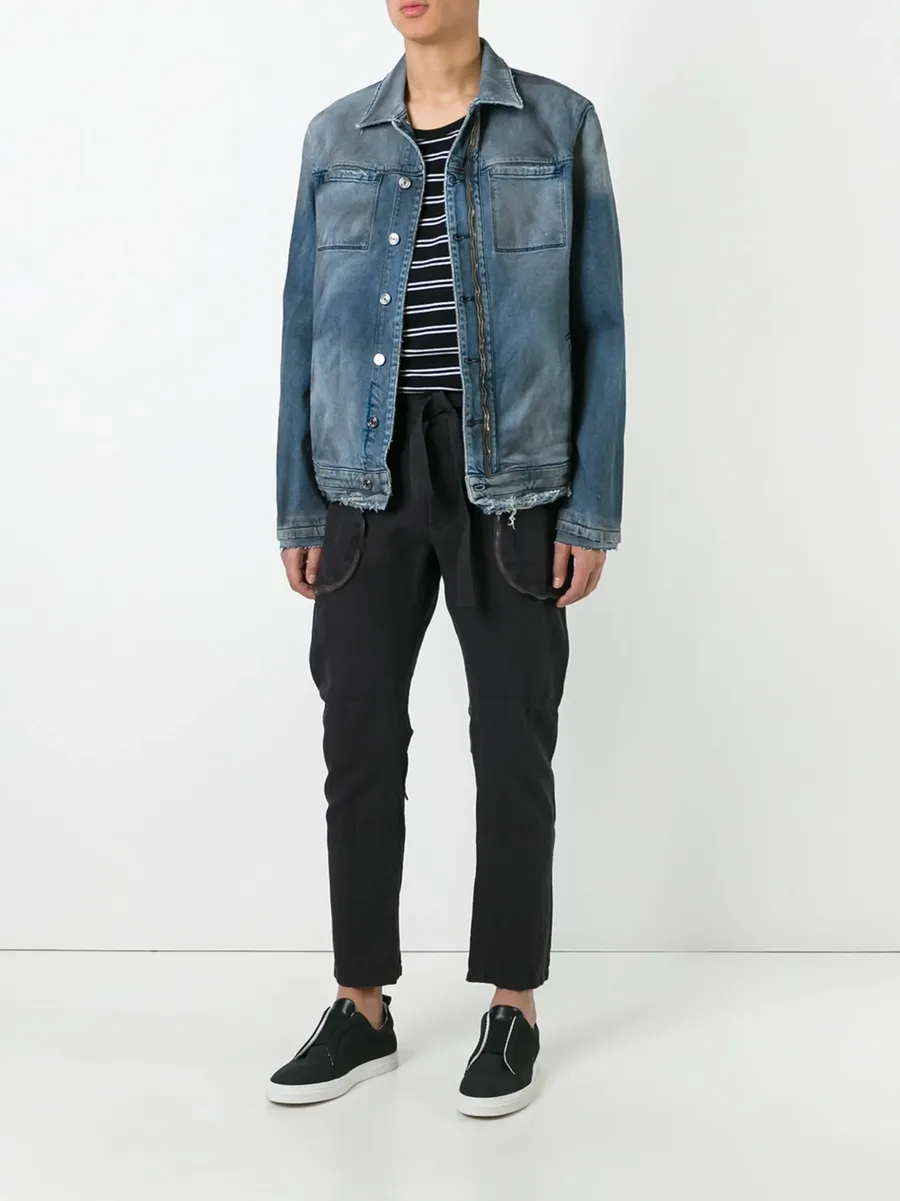 straight-leg cargo trousers 4