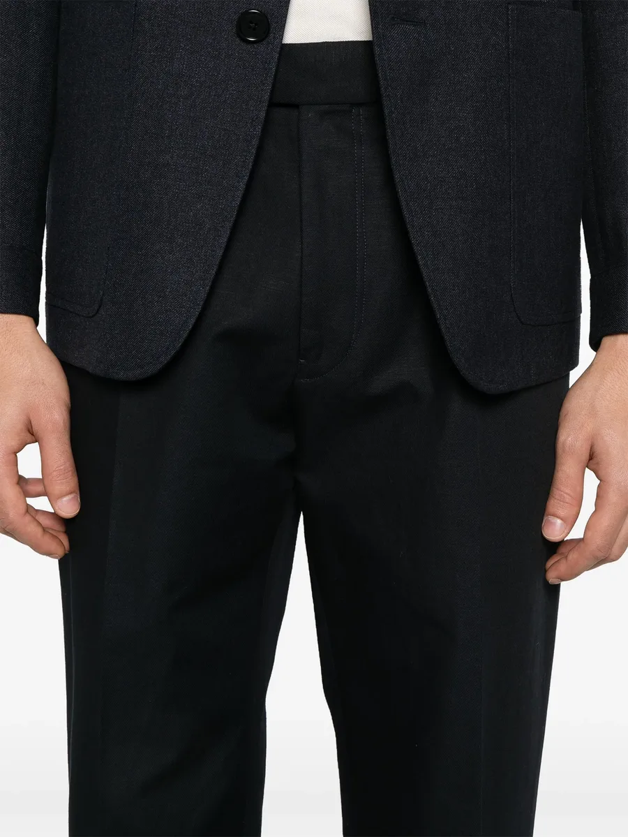 pleat-detail trousers 10