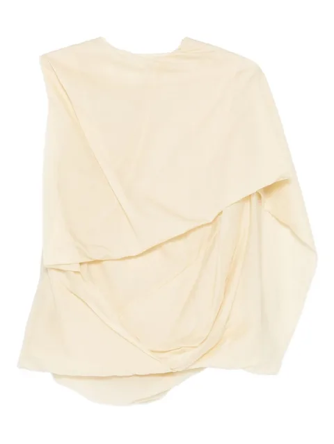draped blouse