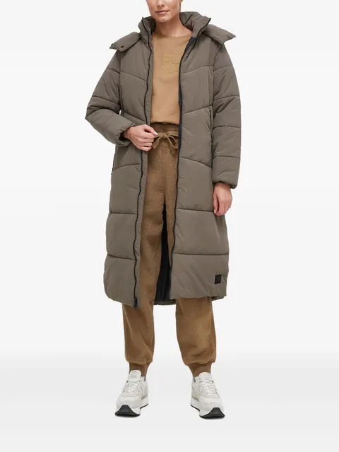 Karolinger quilted hooded jacket