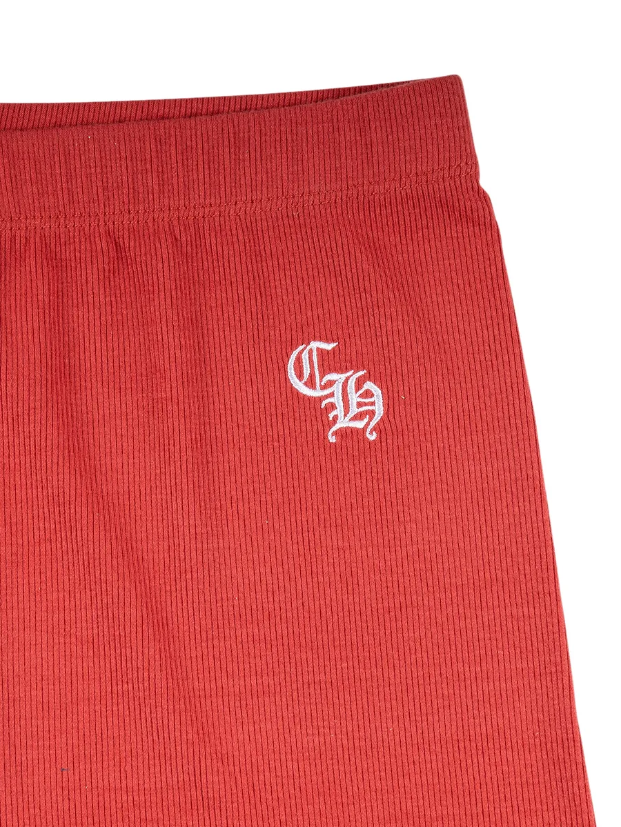 ribbed logo-embroidered biker shorts 4