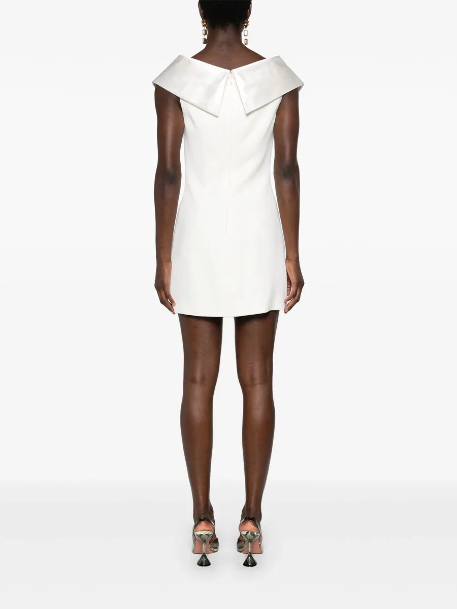 off-shoulder cady minidress 8