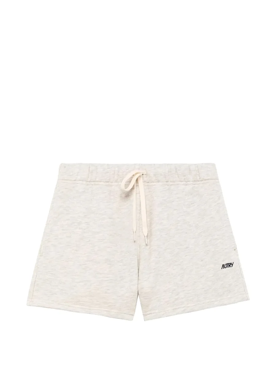 embroidered logo shorts 2