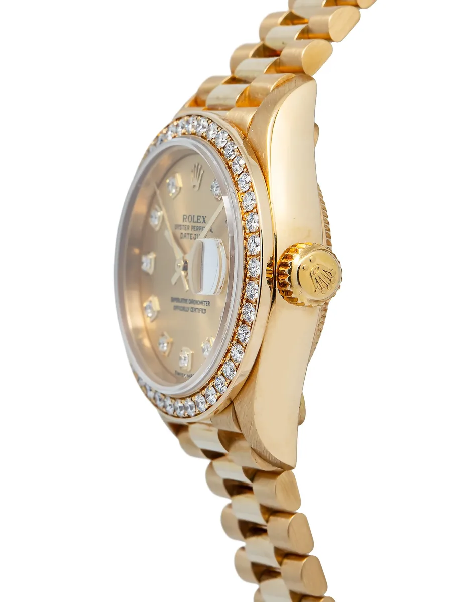 наручные часы diamond champagne 26 мм 4