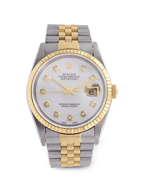 наручные часы Datejust 36 мм с бриллиантами