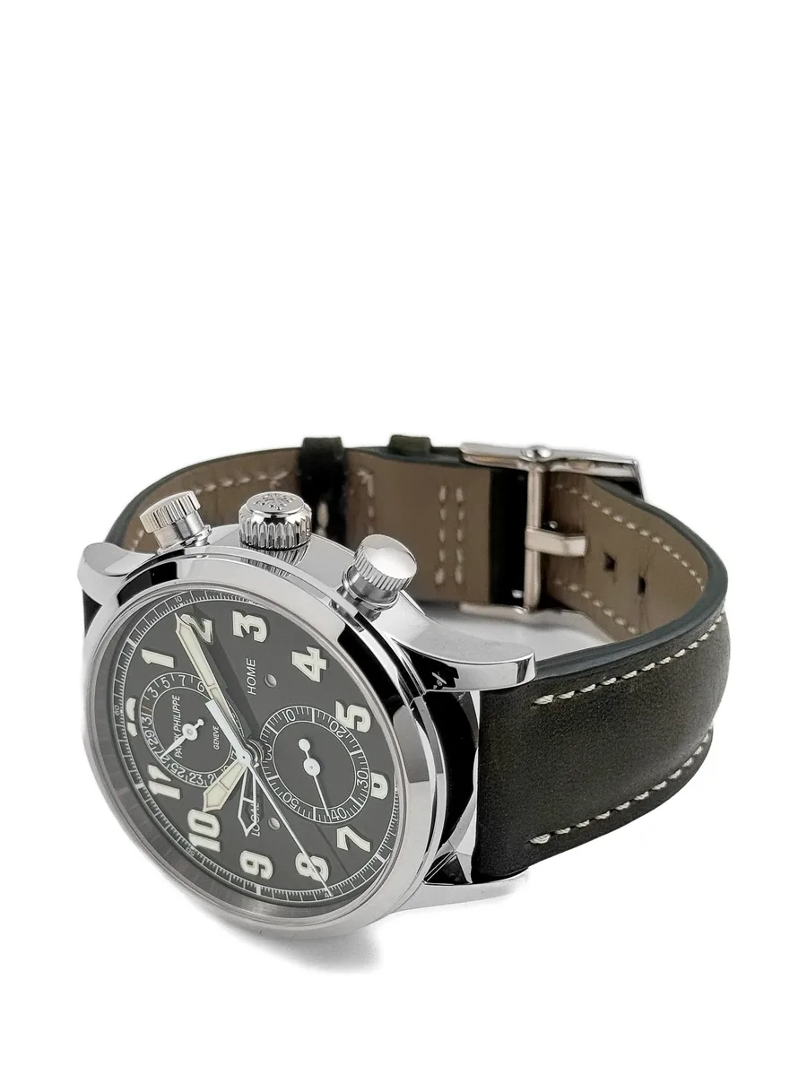 наручные часы Complications 5924G-010 Calatrava 'Pilot' Travel Time Chronograph 42 мм (2023 год) 10