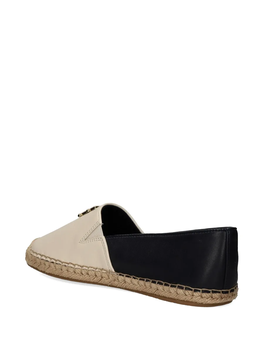 logo-detail leather espadrilles 5