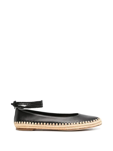 braided-strap espadrilles
