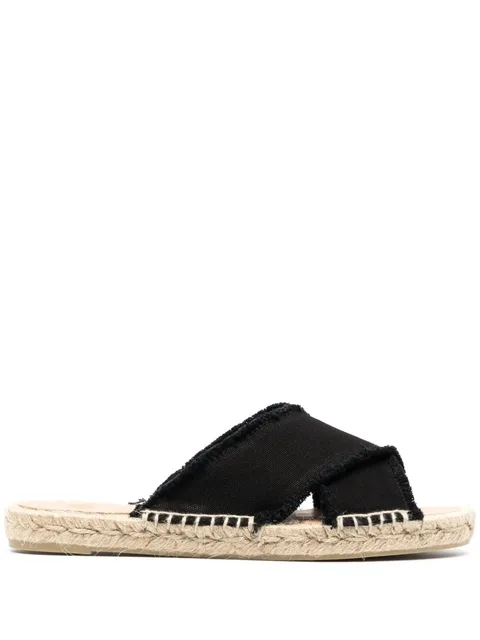 crossover strap espadrilles