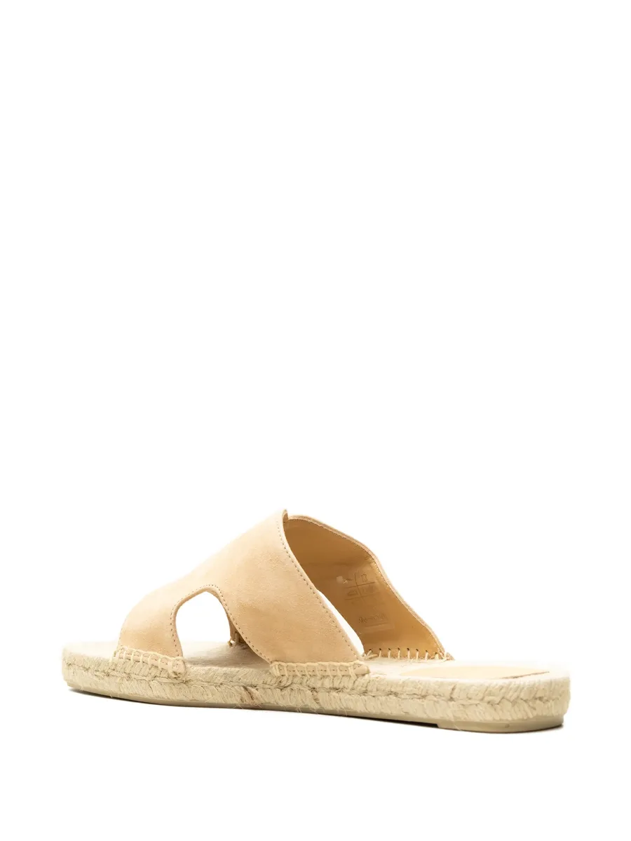 cut-out flat espadrilles 6